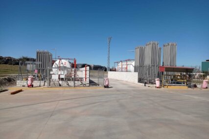 Planta Satélite GNL DIAM Corchos Badajoz
