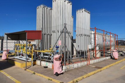 Planta Satélite GNL DIAM Corchos Badajoz