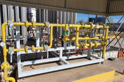 Planta Satélite GNL DIAM Corchos Badajoz