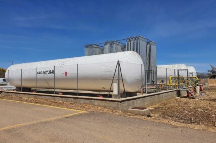 Planta Satélite de GNL en planta Termosolar I y II