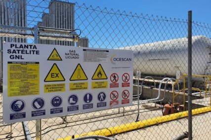 Planta Satélite de GNL en planta Termosolar I y II