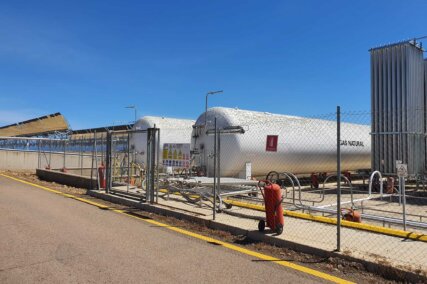 Planta Satélite de GNL en planta Termosolar I y II